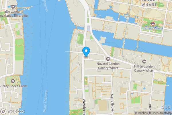 Map location for Regatta Point, Flat 11, 1 Manilla Street, Canary Wharf, London, E14 8JZ