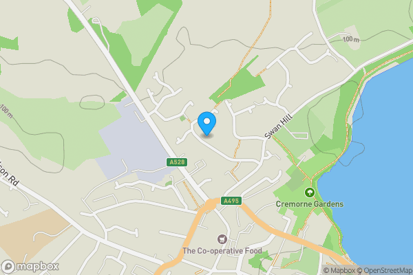 Map location for 38, Diksmuide Drive, Ellesmere, SY12 9QA