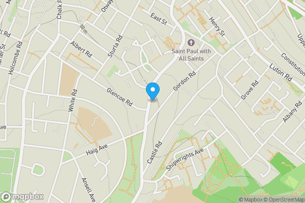 Map location for 155 Magpie Hall Road, Chatham, ME4 5ND