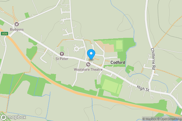 Map location for 1, Cherry Orchard, Warminster, Codford, BA12 0PN