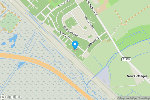 Map location for Manstead Gardens, RAINHAM, Essex, RM13 9HL