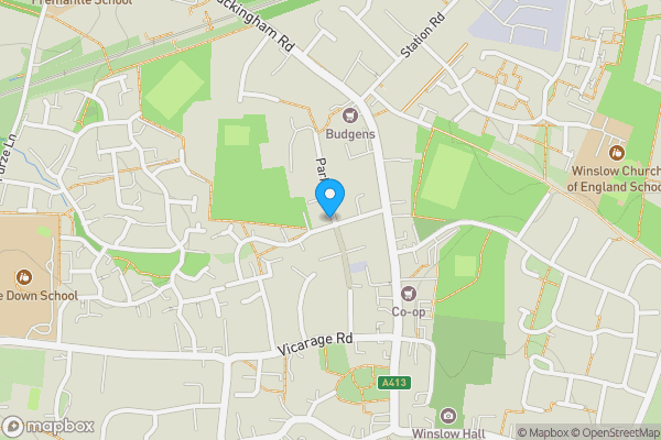 Map location for 20 Avenue Road, Winslow, Buckingham, Buckinghamshire MK18 3DJ