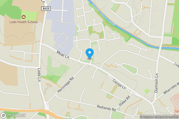 Map location for 18 Moat Lane, Solihull B91 2LW