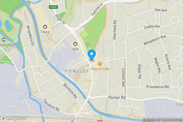 Map location for Key House, 106 High Street, Yiewsley, West Drayton, UB7 7BQ