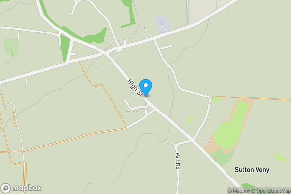 Map location for 28A, High Street, Warminster, Sutton Veny, BA12 7AW