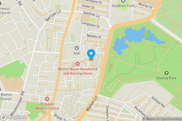 Map location for 14, Burrell Street, LIVERPOOL, Merseyside, L4 4JT