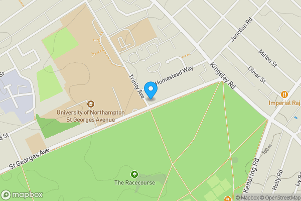 Map location for 78 St. Georges Avenue, Northampton, Northamptonshire, NN2 6JF