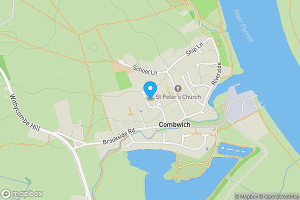 Map location for Lot A - Combwich Road, Combwich, Cannington, TA5