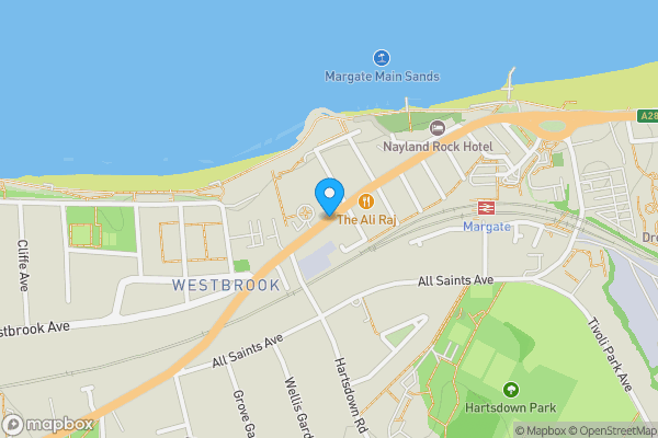 Map location for Canterbury Road, Margate, Kent, CT9 5FH