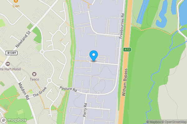 Map location for Wheaton Road, Witham, Essex, CM8 3UJ