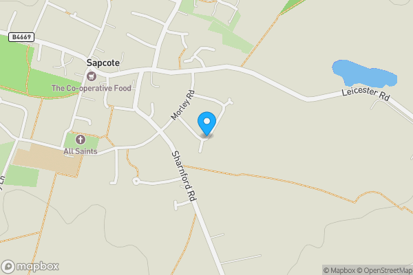 Map location for Calver Crescent, Leicester, Leicestershire, LE9 4JD