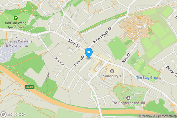 Map location for 2-4 Regent Street, Kimberley, Nottingham NG16 2LW