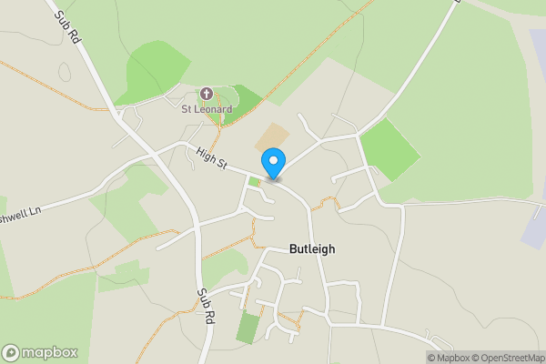 Map location for Lot A - Porters Hill, Butleigh, BA6
