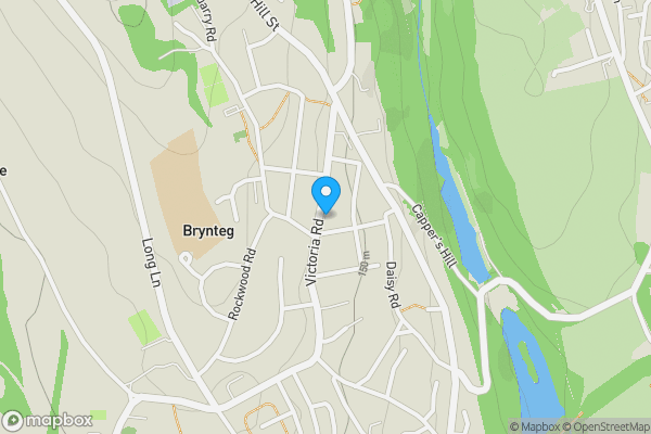 Map location for 3 Ivor Cottages, Victoria Road, Brynteg, Wrexham