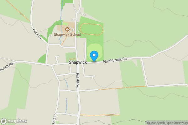 Map location for Northbrook Road, Shapwick, TA7