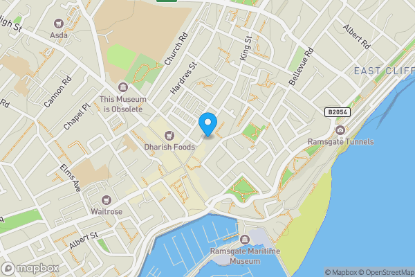 Map location for 25-27 King Street, Ramsgate, Kent, CT11 8NP