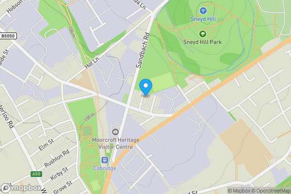 Map location for 20 Fraser Street, Stoke-on-Trent, ST6 2DP