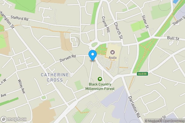 Map location for King Edward Street, WEDNESBURY, West Midlands, WS10 8TN