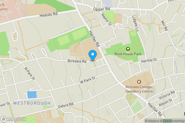 Map location for Wheelwright Campus, Birkdale Road, Dewsbury, West Yorkshire, WF13 4HG