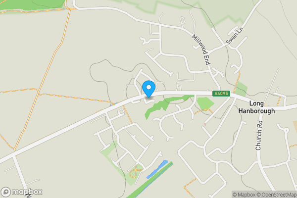 Map location for 19 Witney Road, Long Hanborough, Oxfordshire, OX29 8BH