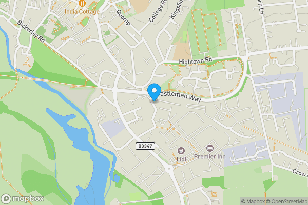 Map location for The Stables, 30 New Street, Ringwood, BH24 3AD