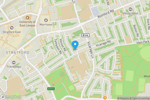 Map location for 24 Maiden Road, Stratford, London, E15 4EZ