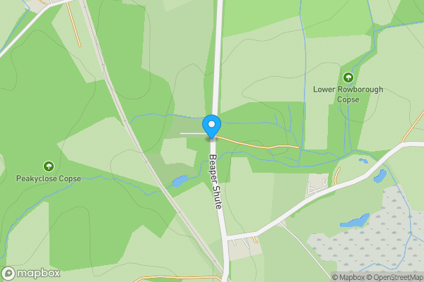 Map location for Rowborough Lodge, Beaper Shute, Brading, Isle Of Wight, PO36 0AZ