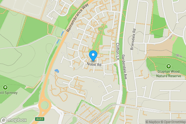 Map location for 4 Eliot Walk, Clifton, Nottingham, NG11 8RF