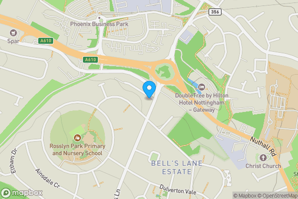 Map location for 28 Walbrook Close, Cinderhill, Nottingham NG8 6EU
