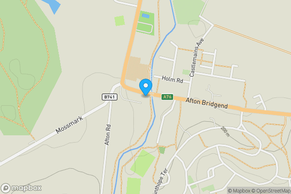 Map location for 35 Afton Bridgend, New cumnock, KA18 4AU