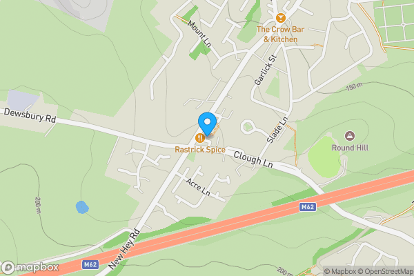 Map location for 4 Fixby View Yard, Clough Lane, Brighouse, West Yorkshire HD6 3QS
