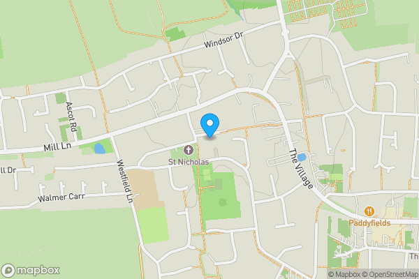 Map location for St. Marys Mews, Wigginton, North Yorkshire, YO32 2SE