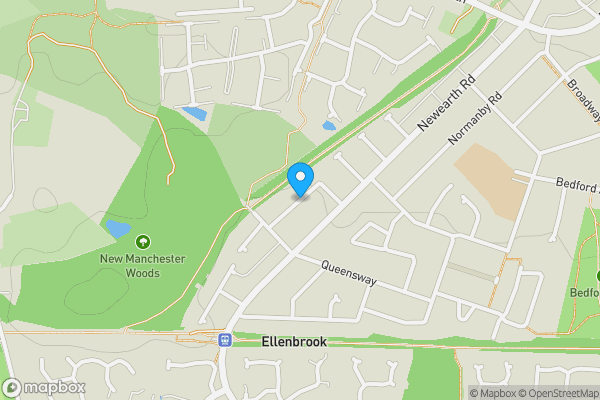 Map location for Waverley Road, Moston, Greater Manchester, M9