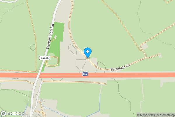 Map location for Land At Batchfield Lane, Westerleigh, Gloucestershire, BS37 8RE