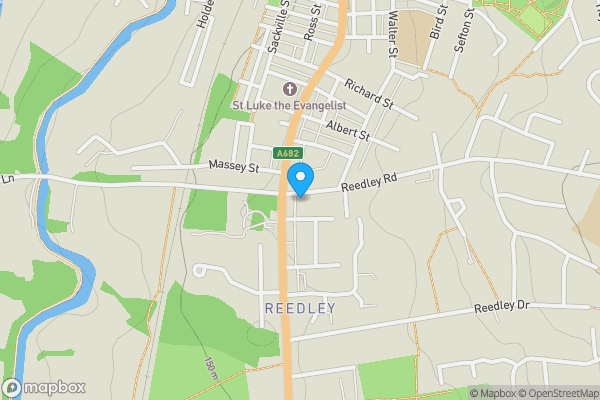 Map location for Plot 3, Reedley Road Burnley, BB10 2LU
