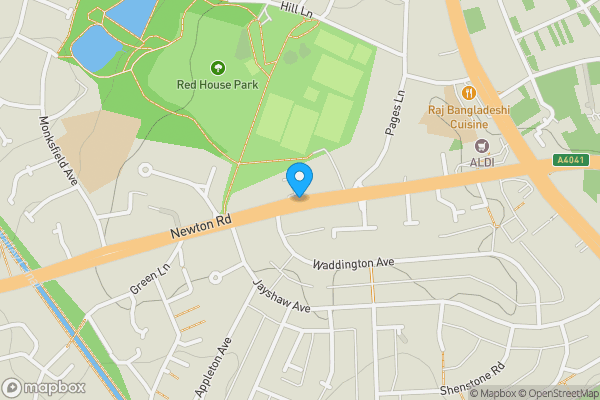 Map location for Newton Road, Birmingham, West Midlands, B43 6AF