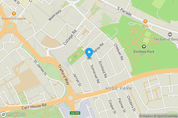 Map location for Somerset Road, DONCASTER, South Yorkshire, DN1 2BL