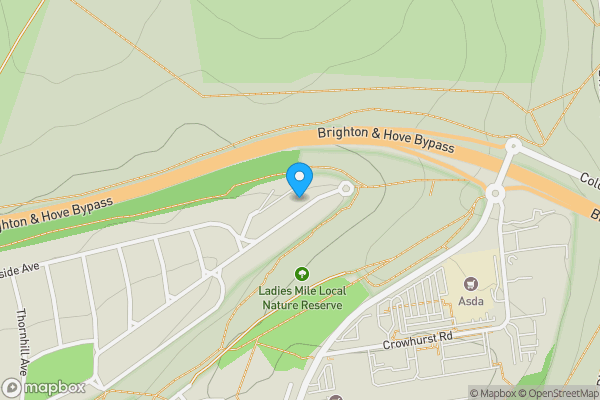 Map location for 189 Mackie Avenue, Patcham, Brighton, BN1 8SE