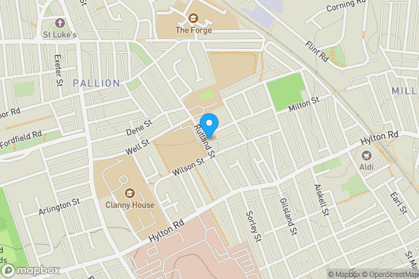 Map location for 14A, Paxton Terrace, SUNDERLAND, Tyne and Wear, SR4 6HS