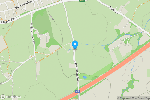 Map location for Rajinder House, Monument Road, Wellington, Somerset, TA21 9NU