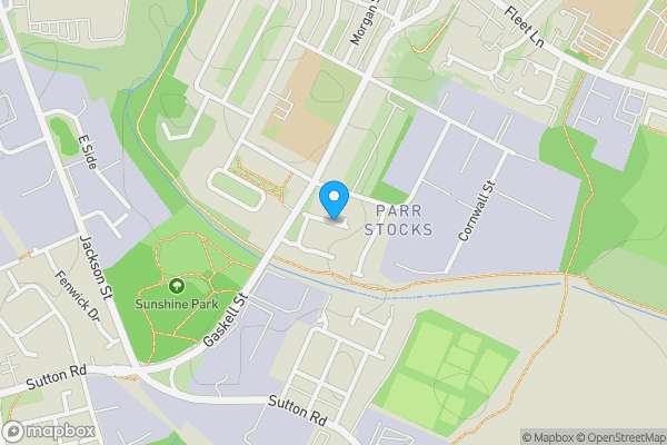 Map location for Roysten Gardens, St. Helens, WA9