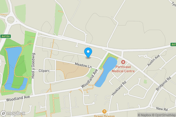 Map location for 76 St Davids Way, Porthcawl, CF36 5HA