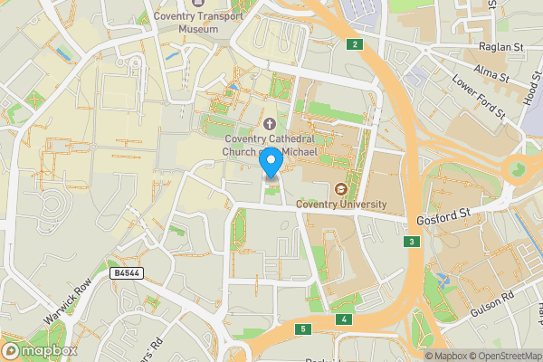 Map location for The Old County Hall Bayley Lane Coventry West Midlands CV1 5RN