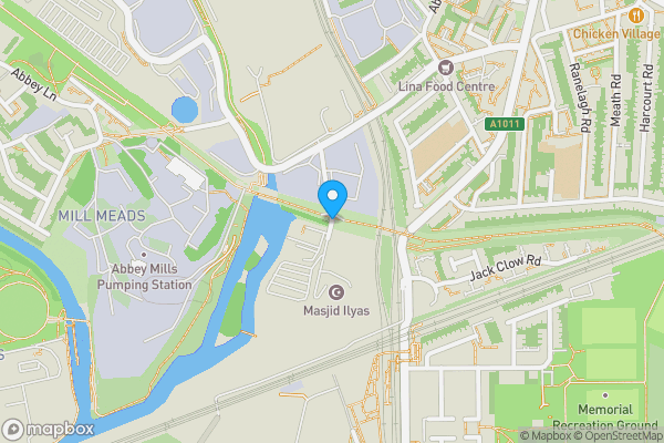 Map location for Canning road, London, E15 3FA