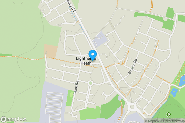 Map location for Bridle Road, Banbury Road, WARWICK, Warwickshire, CV35 0AL