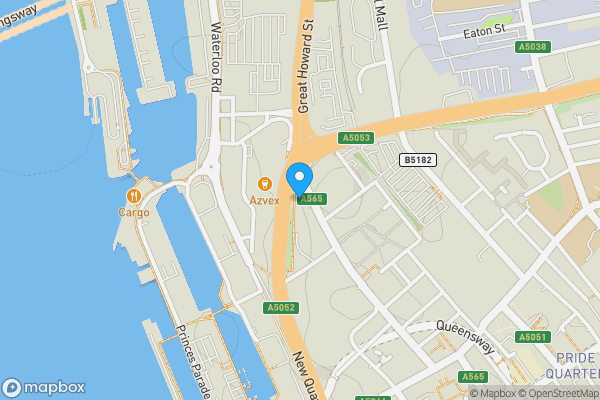 Map location for Apartment 1001 Beetham Tower, 111 Old Hall Street, Liverpool, Merseyside, L3 9BE L3 9BE