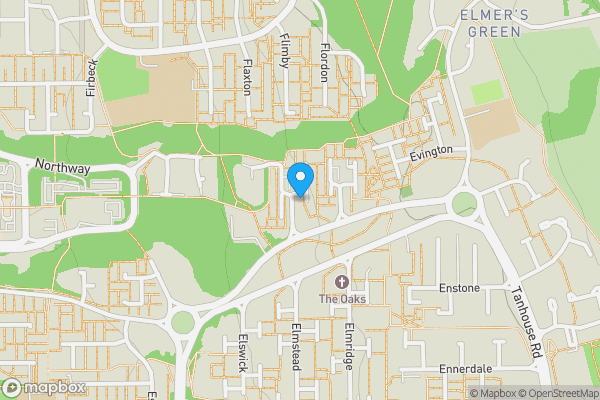 Map location for 40 Evenwood, Skelmersdale, Lancashire, WN8 6DR