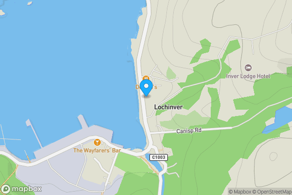 Map location for Polcraig Guest House Cruamer, Cruamer Car Park Access, Lochinver, Highland, IV27 4LD