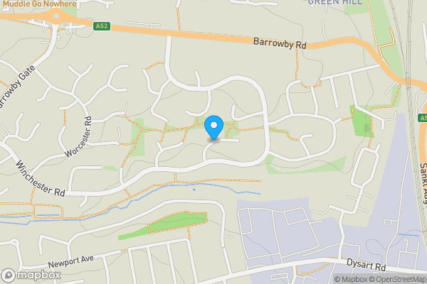 Map location for Rochester Drive, GRANTHAM, Lincolnshire, NG31 8RW