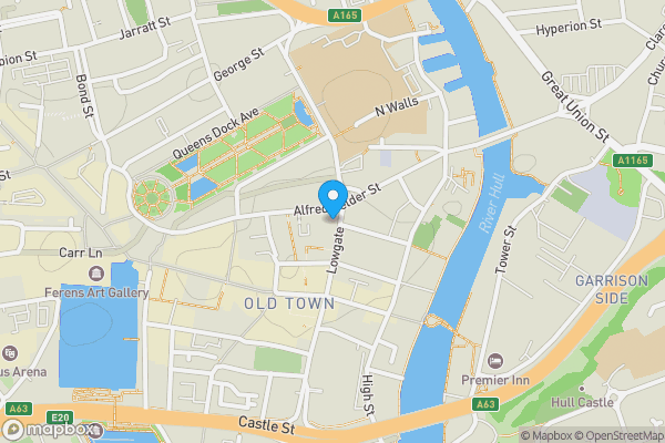 Map location for 19 City Exchange Lowgate, Hull, North Humberside, HU1 1AA